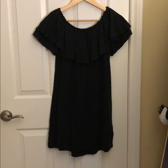Off the shoulder black dress from Zara - Picture 2 of 2